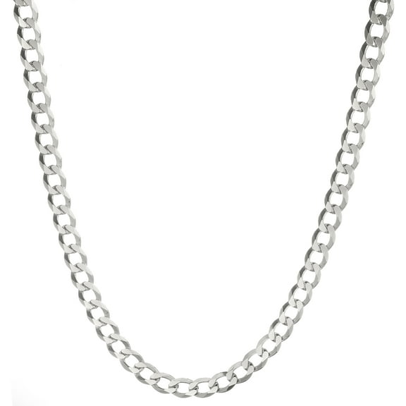 Mireval Sterling Silver Figaro Chain Necklace Collection 16-30 
